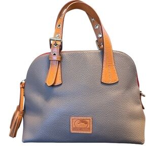 Dooney and Bourke purse in Elephant pebbled leather.